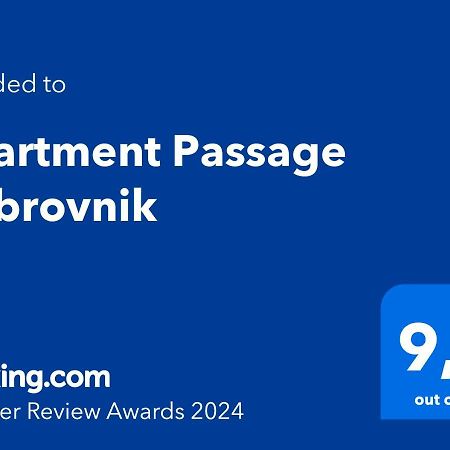 Apartment Passage Дубровник Экстерьер фото